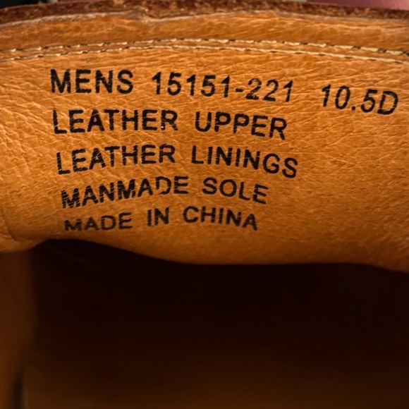 Men’s Florsheim brown leather dress shoes size 10.5 casual office suits - Picture 9 of 10